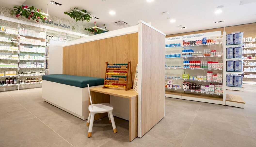 Harmonie 971 pharmacie agencement mobilier architecture transfert design aménagement 4 témoignage